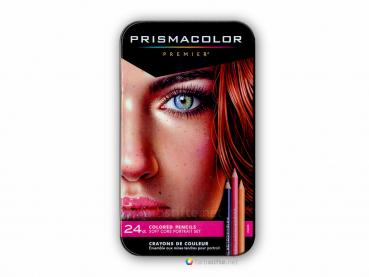 Prismacolor Premier | Set with 24 Colored Pencils "Portrait"