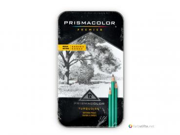 Prismacolor Turquoise | Bleistifte Set "Medium" 4B - 6H