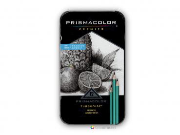 Prismacolor Turquoise | Bleistifte Set "Soft" 9B - H