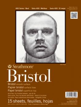 Strathmore 400 Bristol Smooth | ca. 36 x 43 cm