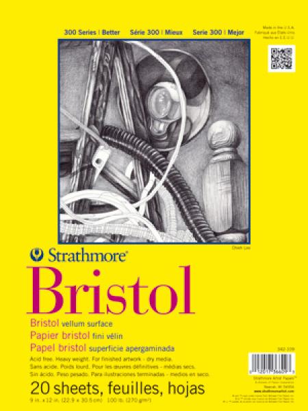 Strathmore 300 Bristol Vellum | ca. 28 x 36 cm