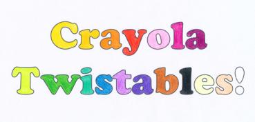 Crayola Twistables Set mit 18 Buntstiften