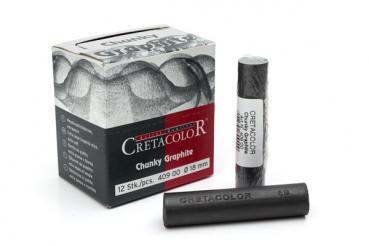 Cretacolor Chunky Graphite | Schachtel mit 12 Stück