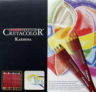 Cretacolor Karmina | Set mit 24 Farbstiften