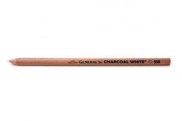 General's Charcoal White #558 | Weißer Kohlestift