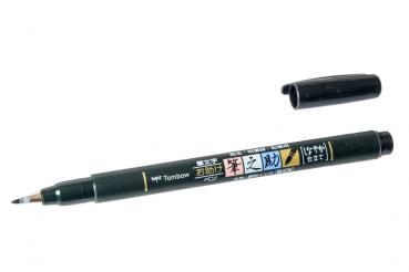 Tombow Brush Pen Fudenosuke schwarz WS-BS (weiche Spitze)