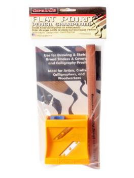 General's Flat Point Pencil Sharpener - Anspitzer für Zimmermannsbleistifte