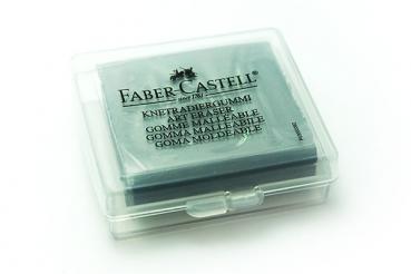 Faber-Castell Art Eraser in Plastic Box Grau 5er Pack 