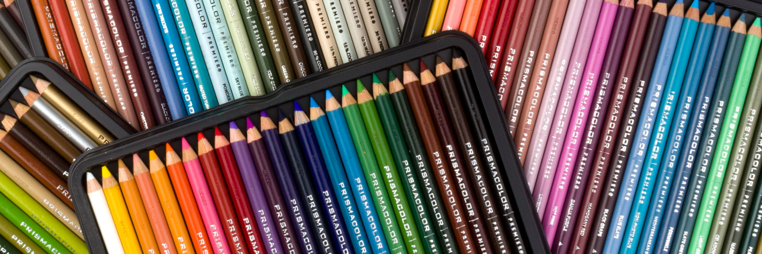 Prismacolor 150 Premiers Colored Pencils Swatch Chart -  Denmark