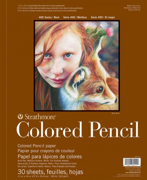 Strathmore 400 Colored Pencil | 11 x 14“ (28 x 35 cm)